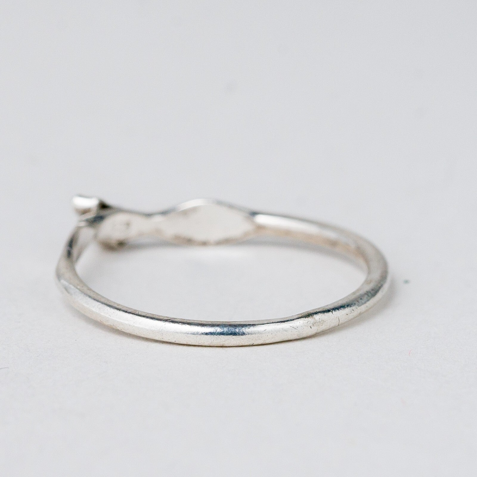 Silber Ring 925 Größe 56 (17,8 mm Ø) 1,13 g4