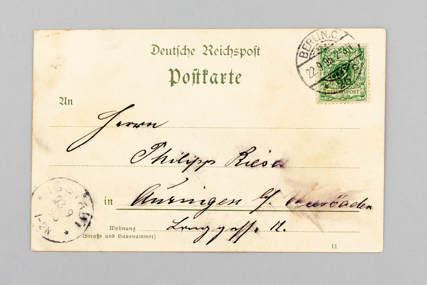 Ansichtskarte Gruss aus Berlin Alexanderplatz 18951