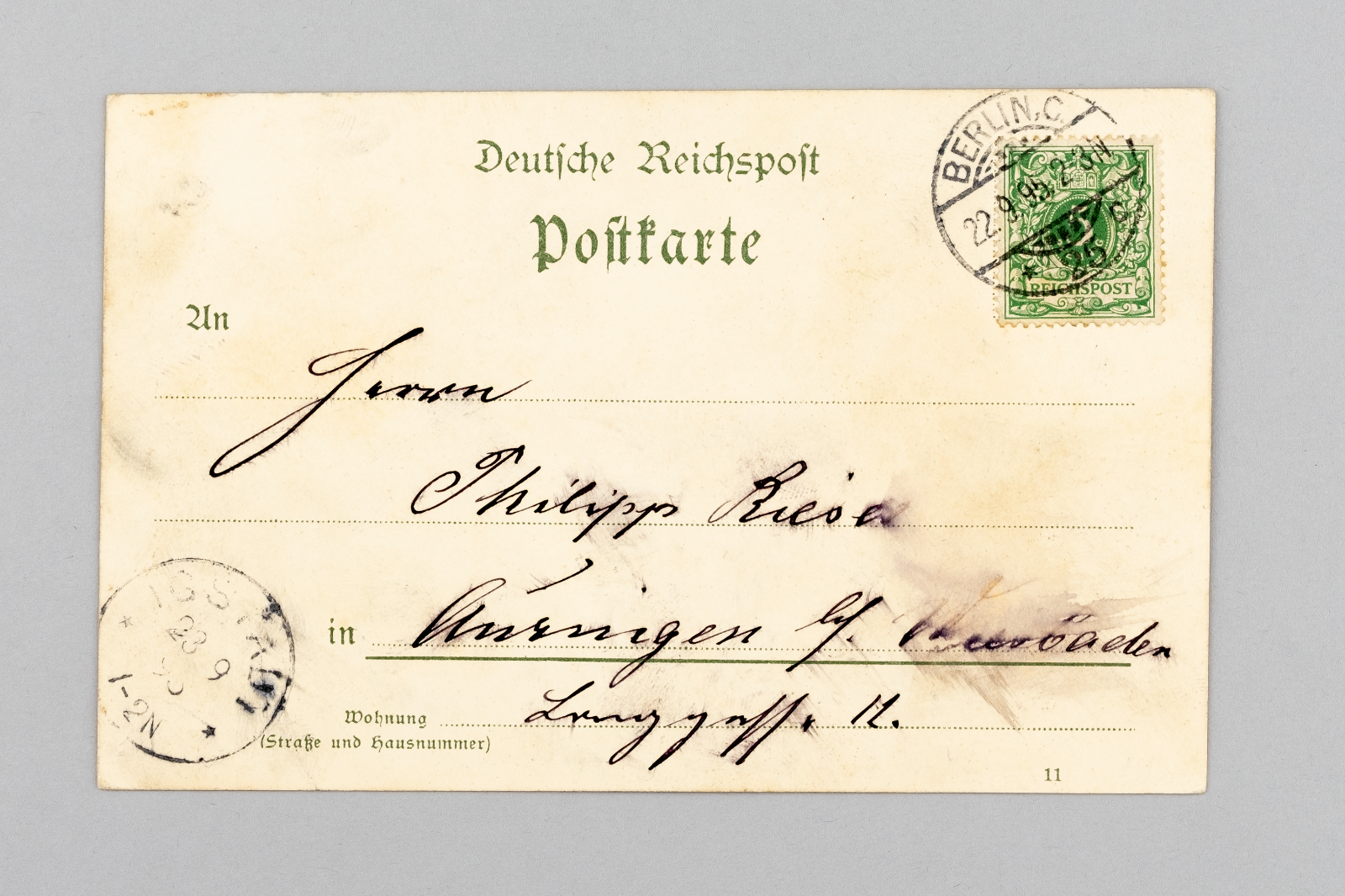 Ansichtskarte Gruss aus Berlin Alexanderplatz 18951