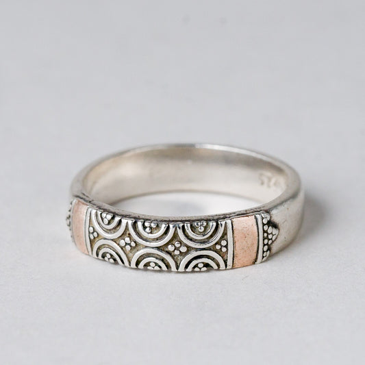 Silber Ring 925 Größe 54 (17,2 mm Ø) 3,75 g0