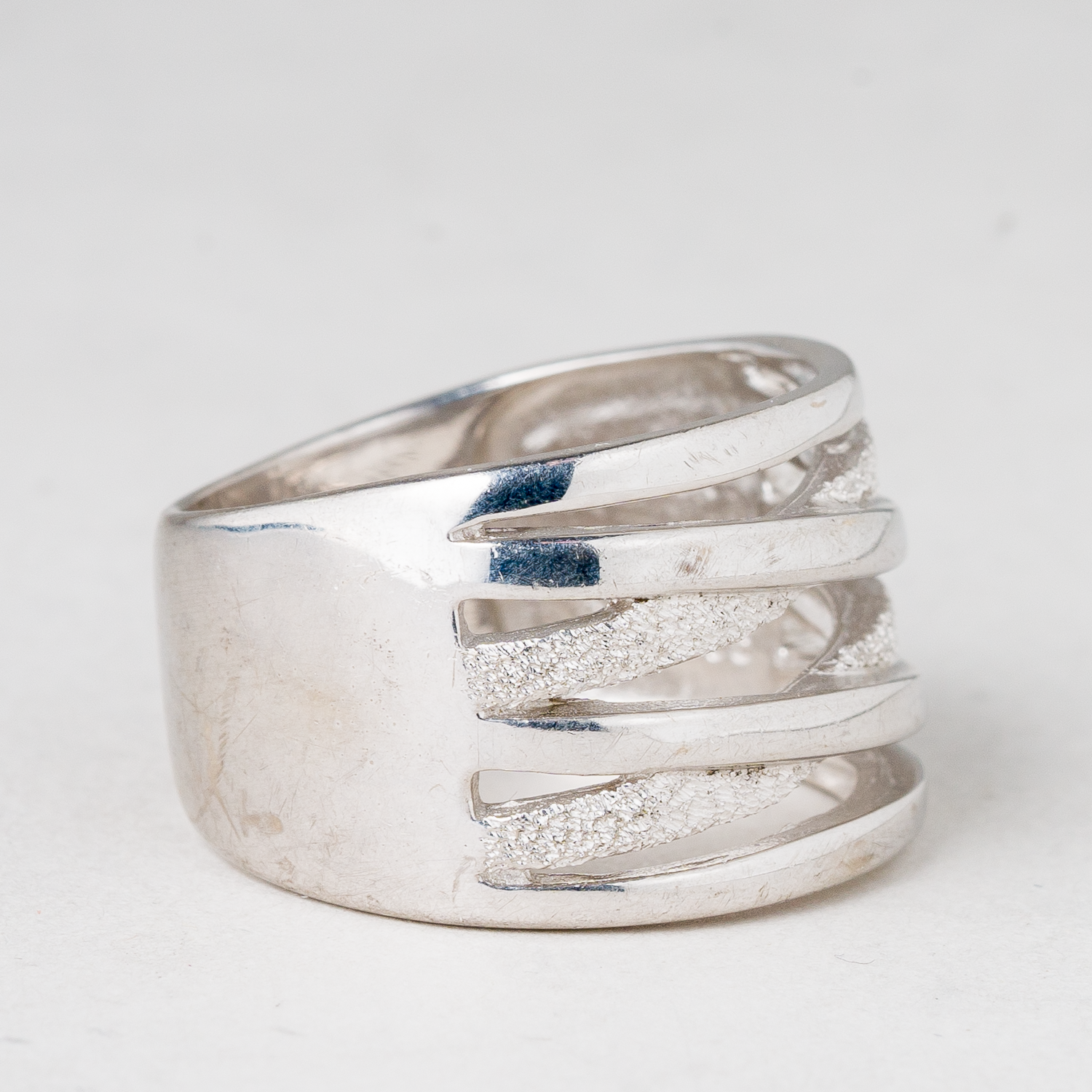 Ring 925er Silber 6,7 g Größe 55 (17,5 mm Ø)1