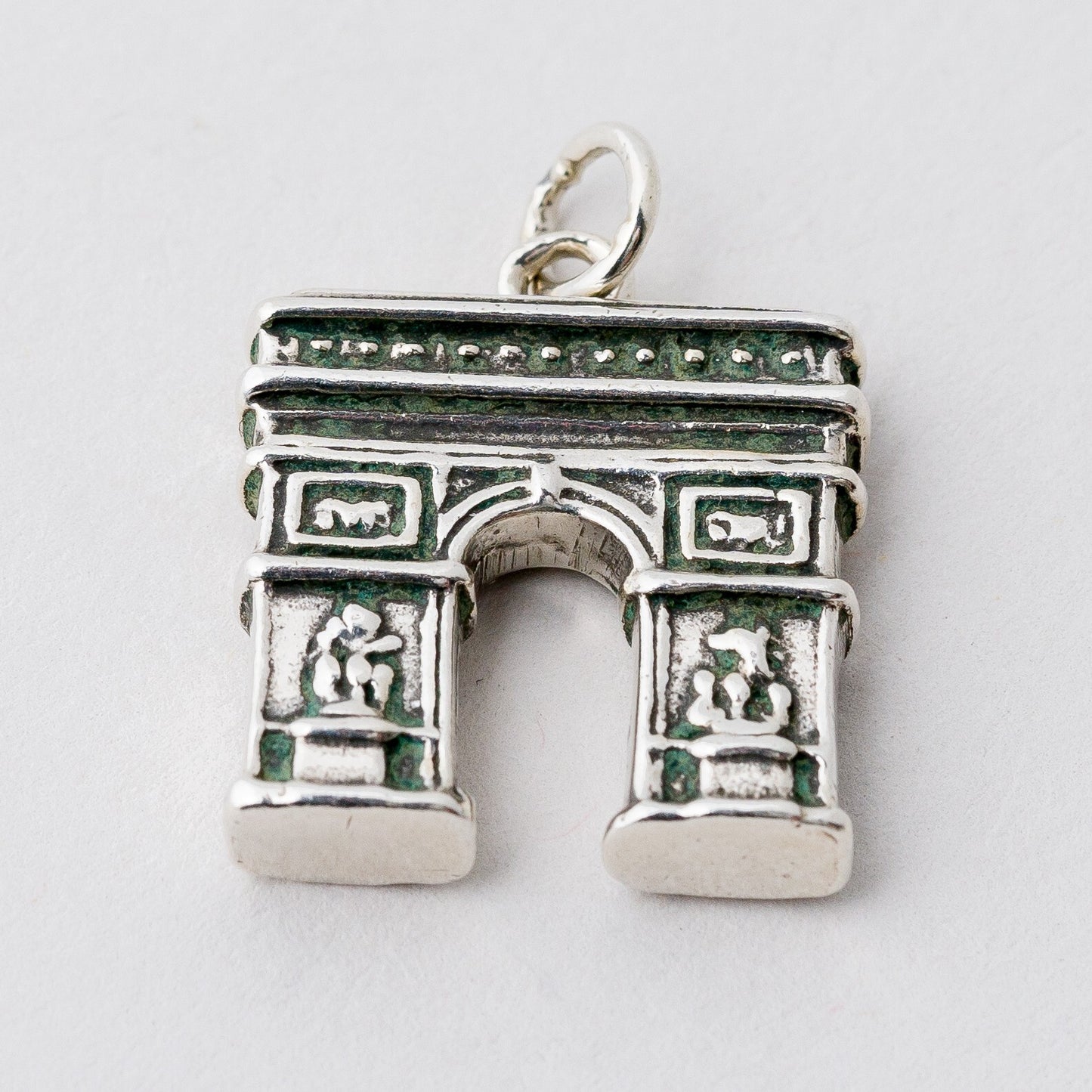 Anhänger 835 Silber Arc de Triomphe 2,5 cm 8,75 g4