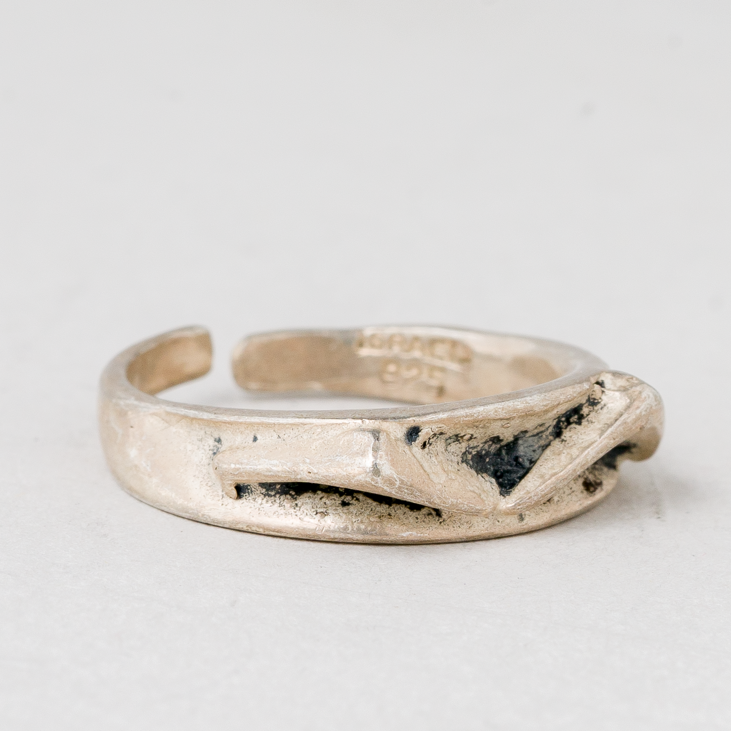 Ring 925er Silber 4,78 g Größe flexibel1