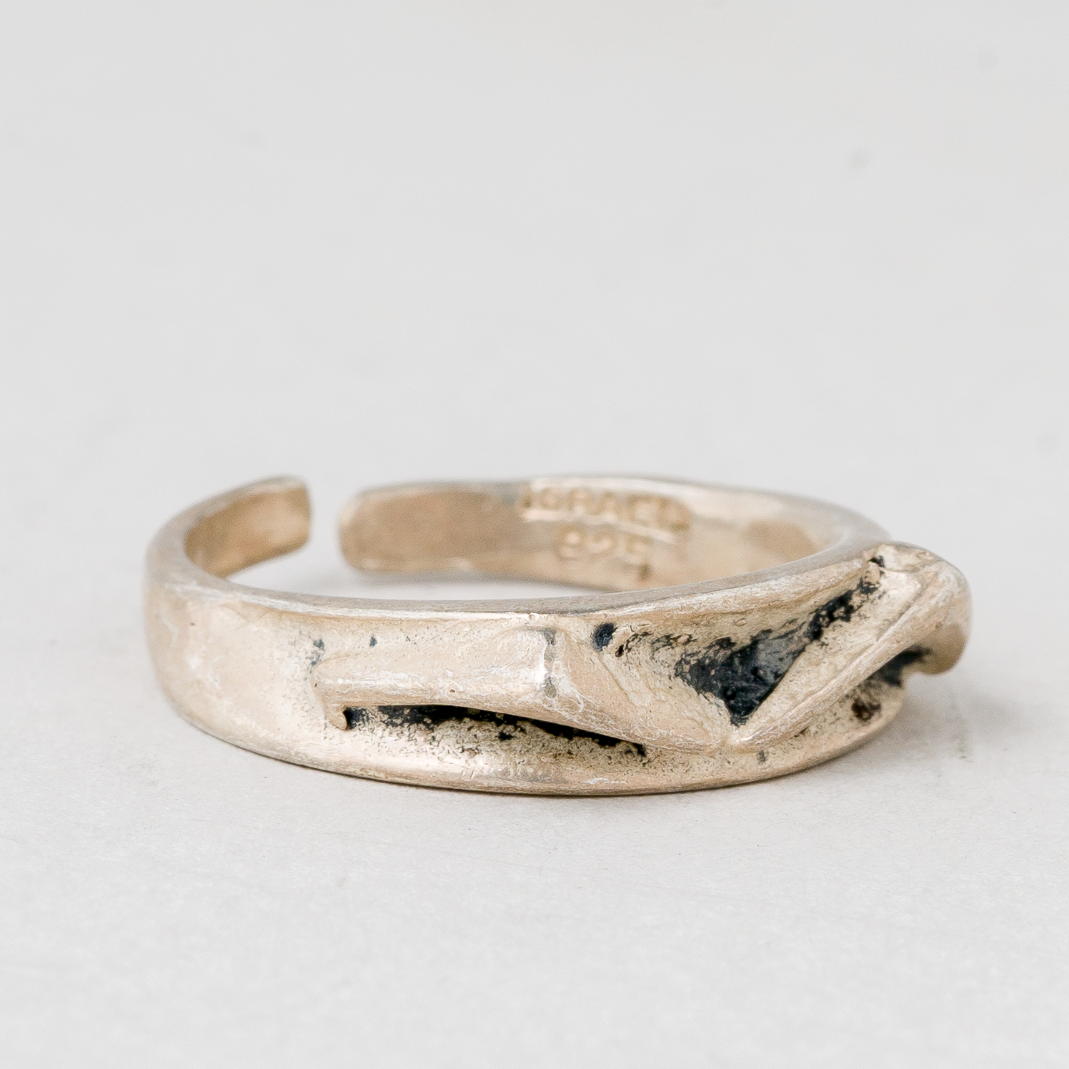 Ring 925er Silber 4,78 g Größe flexibel1