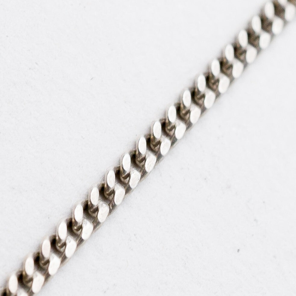 Silber Halskette 925 Panzerkette 2 mm 44 cm 4,94 g4