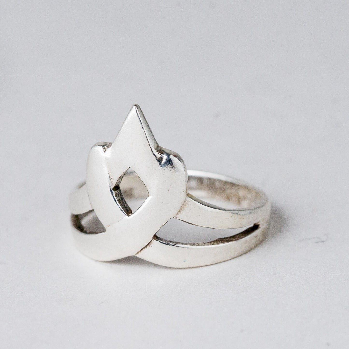 Silber Ring 925 Größe 53 (16,8 mm Ø) 2,43 g0