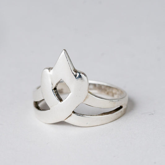 Silber Ring 925 Größe 53 (16,8 mm Ø) 2,43 g0