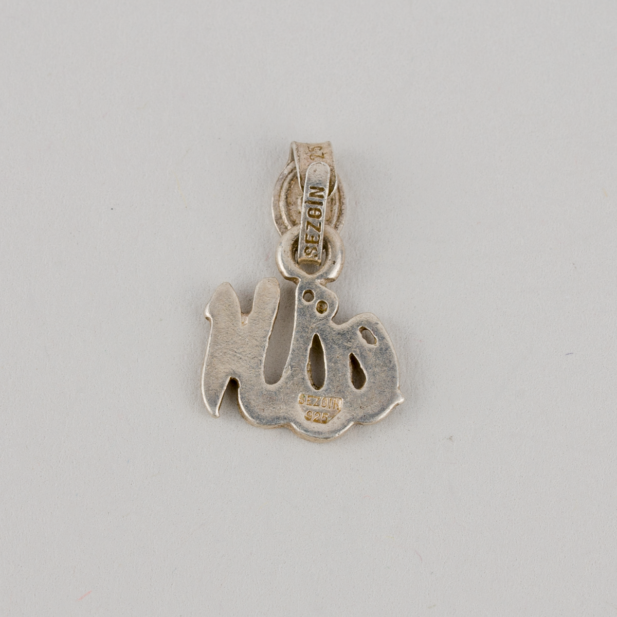 Silberanhänger 925er Silber 1g Mit Verzierungen 1,3 cm x 1,3 cm1