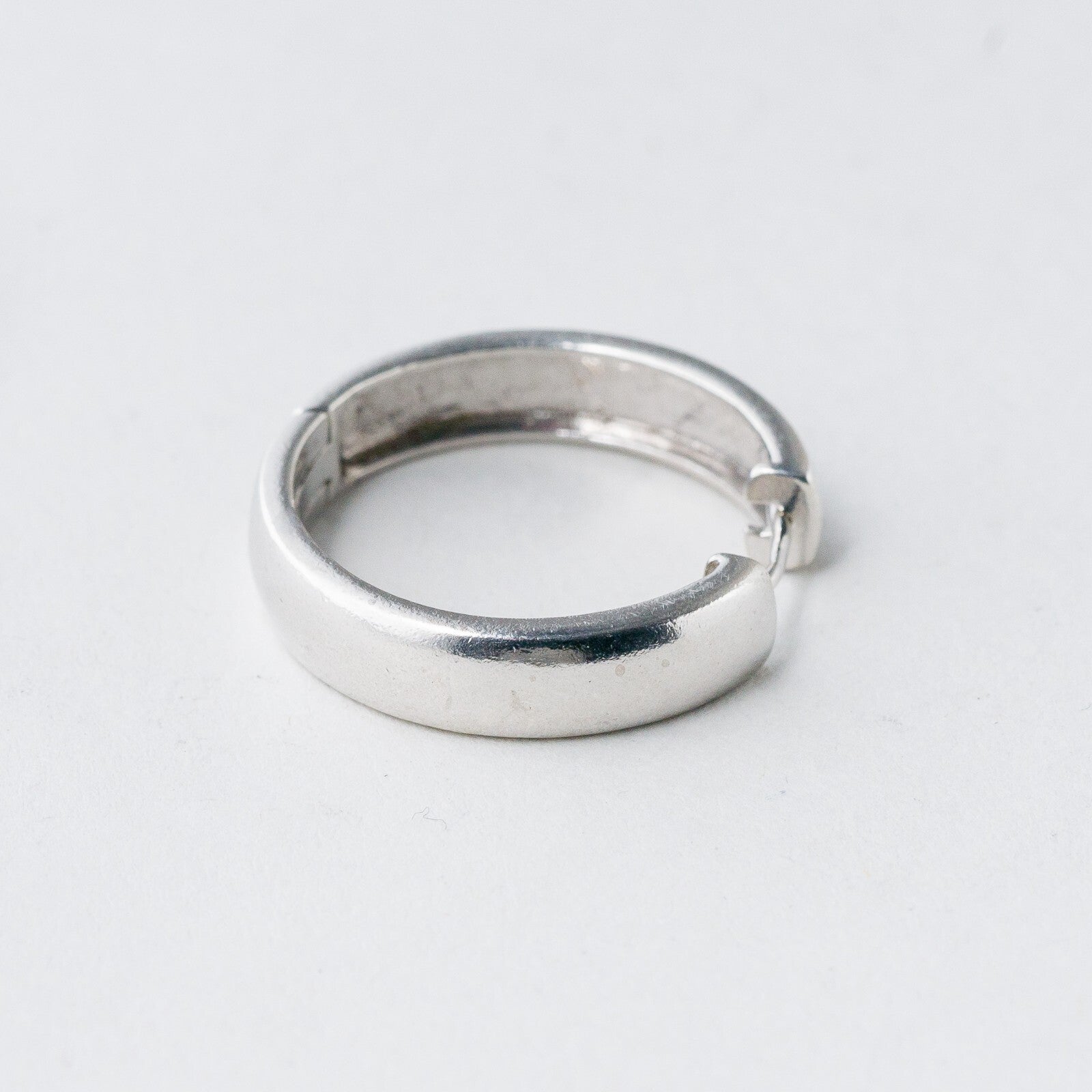 Einzelner Ohrring Creole Silber 2,86 g2