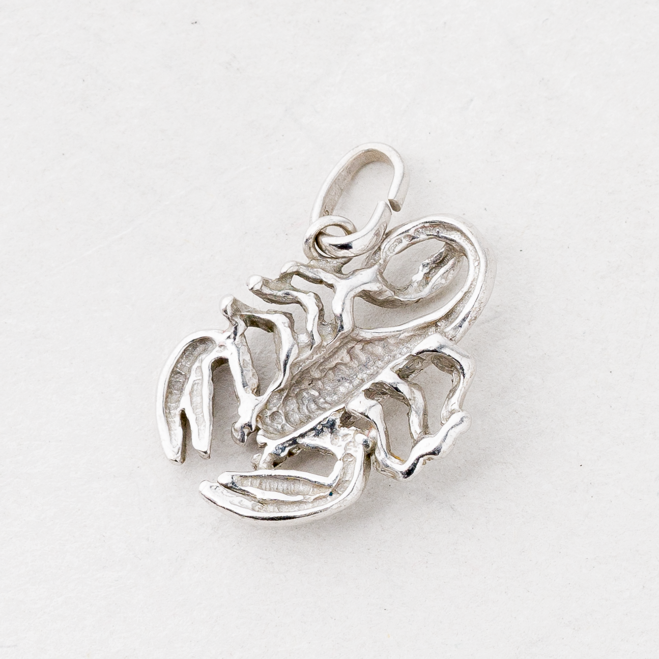 CNC: Anhänger Skorpion Silber 1,45 g 2 cm1