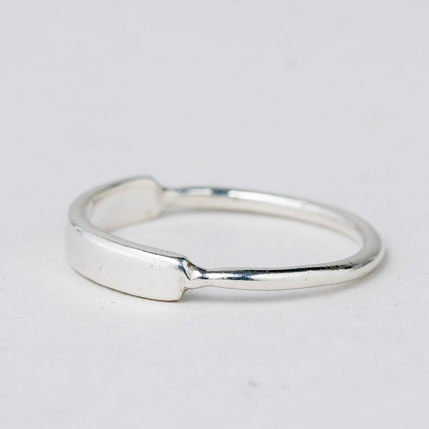 Silber Ring 925 Größe 50 (15,9 mm Ø) 1,14 g1