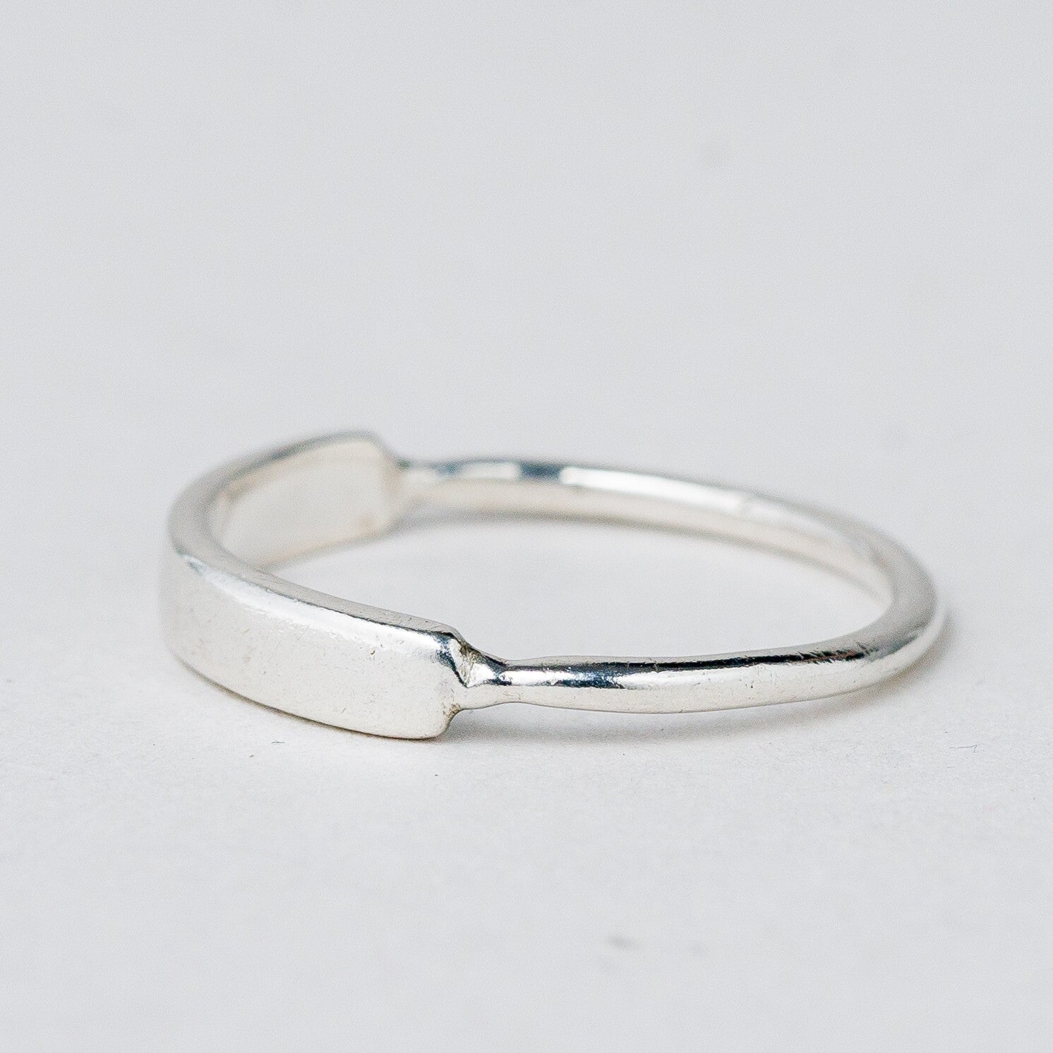 Silber Ring 925 Größe 50 (15,9 mm Ø) 1,14 g1