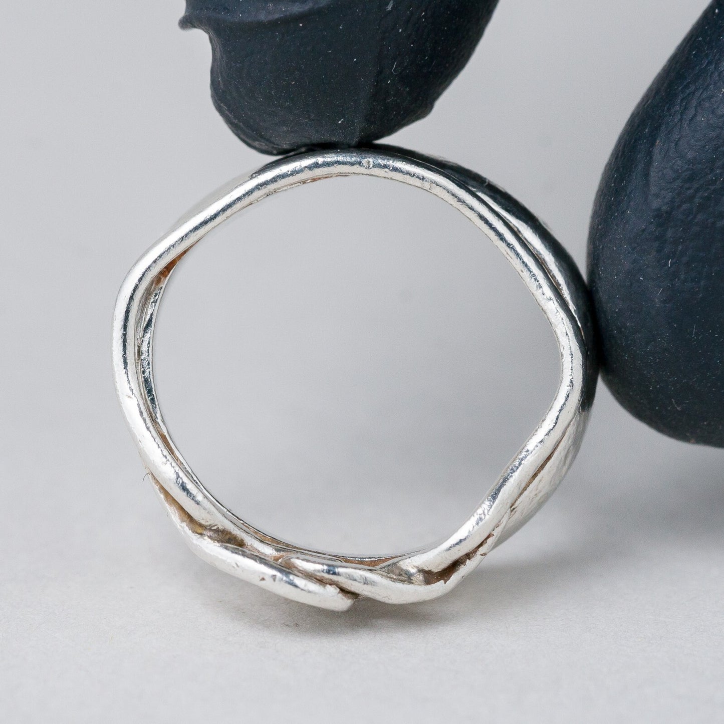 Silber Ring 925 Größe 53 (16,8 mm Ø) 5,48 g6