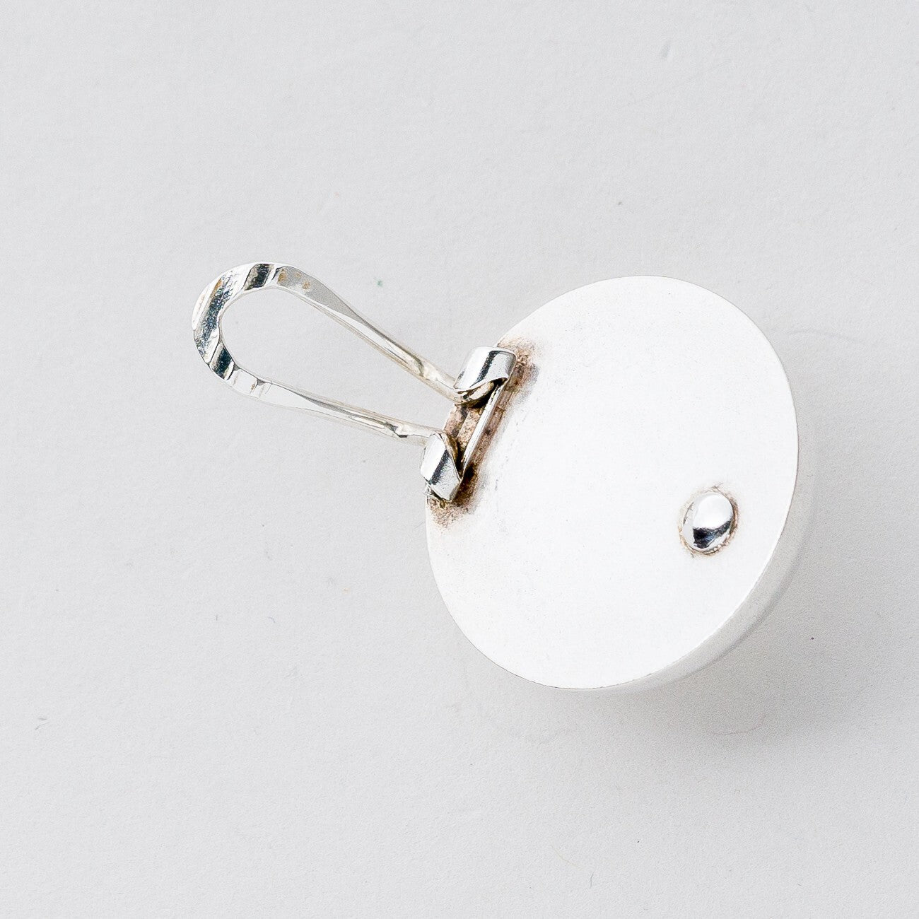 Silber Ohrringe Ohrclips 835 Halbkugel 6,51 g6