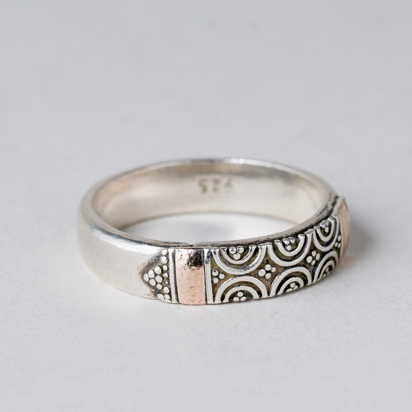 Silber Ring 925 Größe 54 (17,2 mm Ø) 3,75 g5