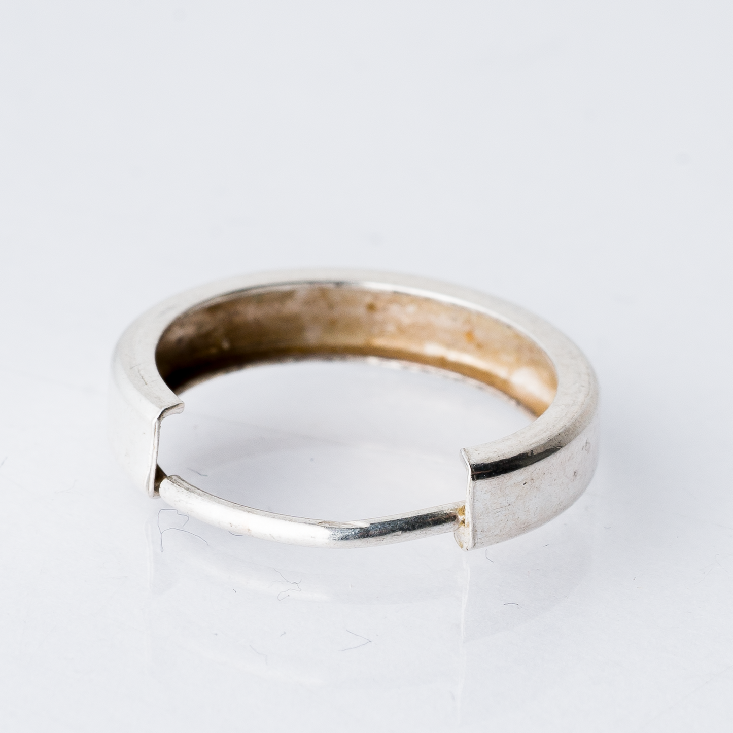 Einzelner Ohrring Creole Silber 0,69 g2