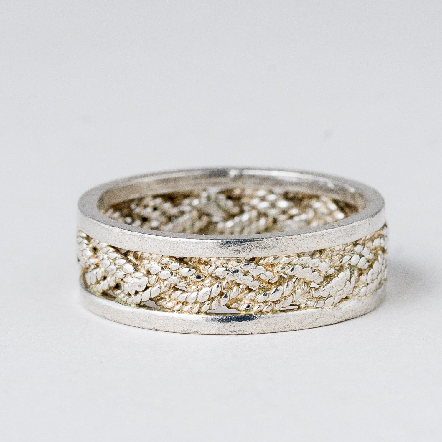 Silber Ring 925 Größe 47 (15,0 mm Ø) 2,32 g0
