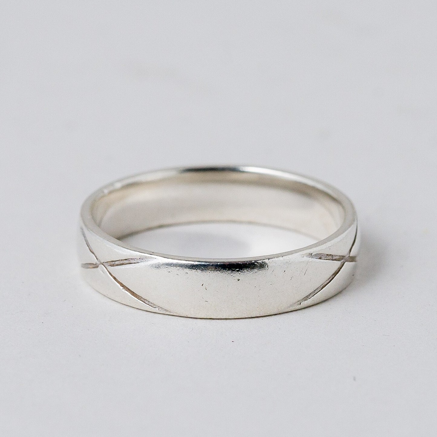 Silber Ring 925 Größe 56 (17,8 mm Ø) 3,26 g4