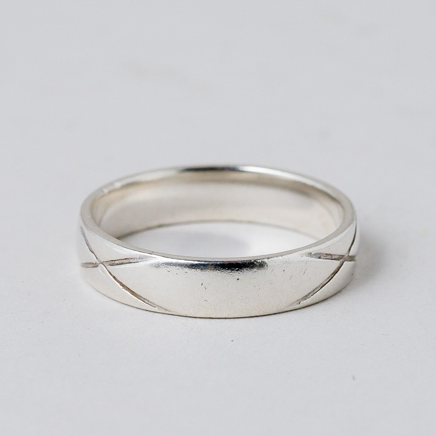 Silber Ring 925 Größe 56 (17,8 mm Ø) 3,26 g4