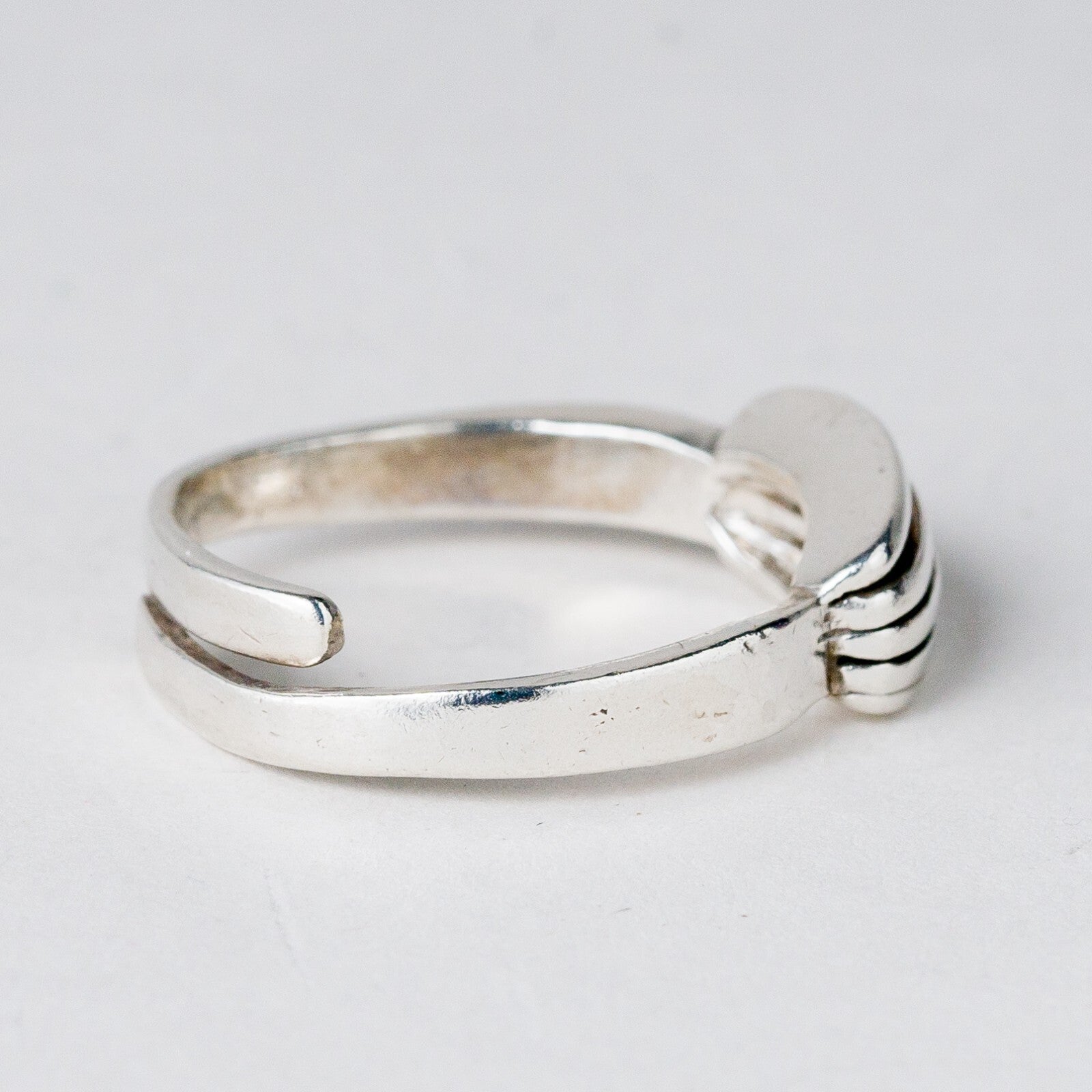 Silber Ring 925 Größe flexibel ca. 56 4,3 g4