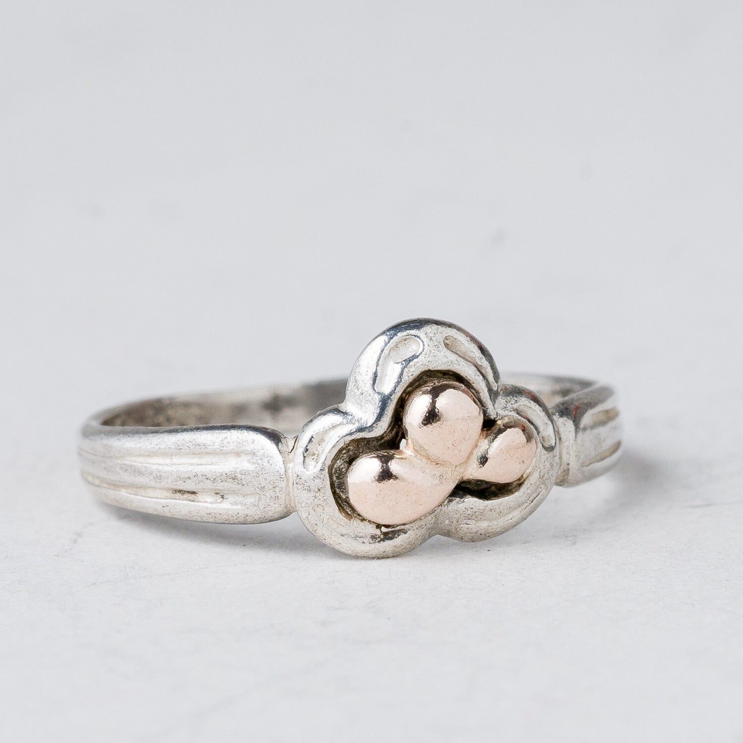 Silber Ring 925 Größe 51 (16,2 mm Ø) 1,61 g1