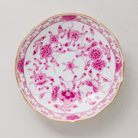 Teichert Untertasse Kaffee 13 cm Indisch Purpur Reich0