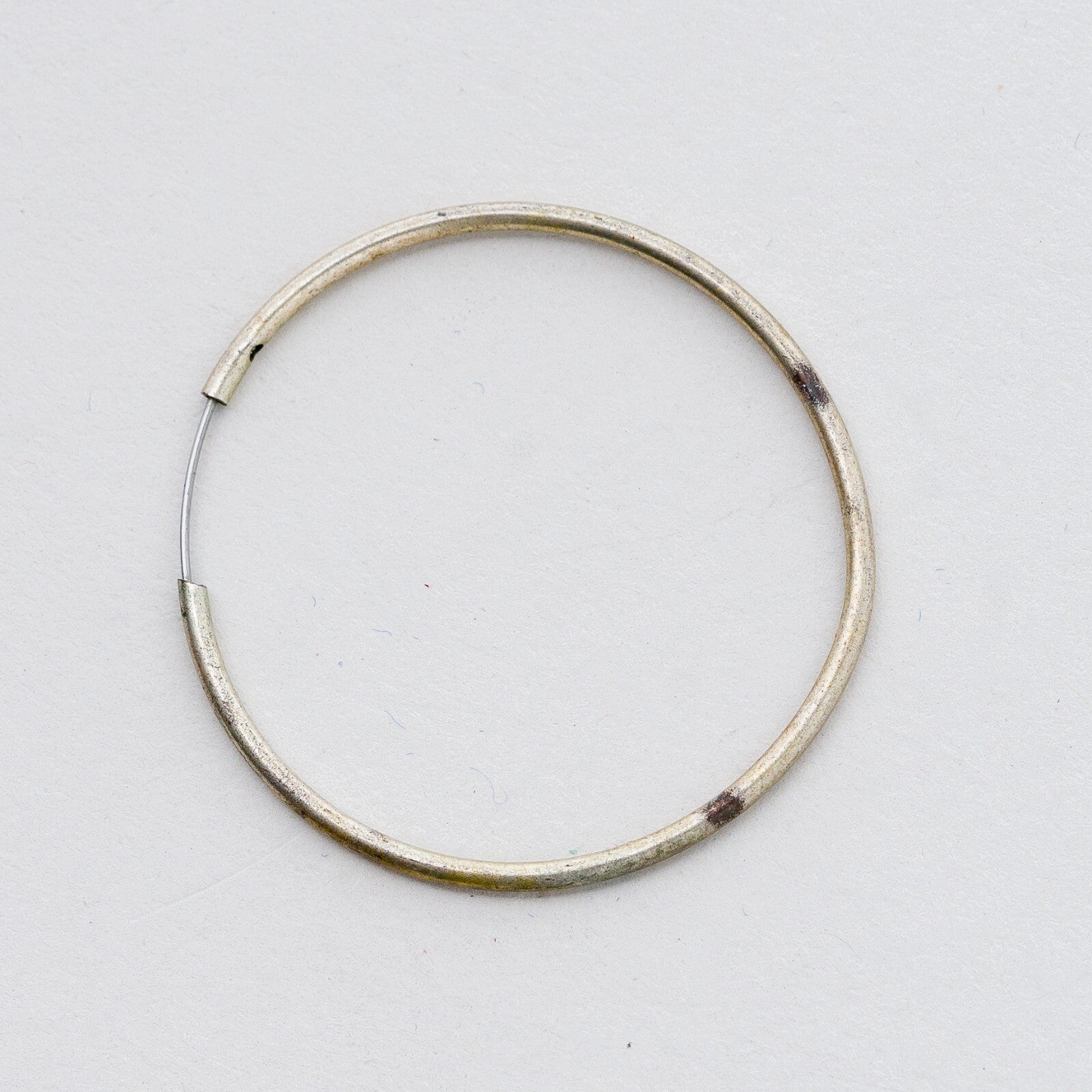 Einzelner Ohrring Creole Silber 0,8 g2