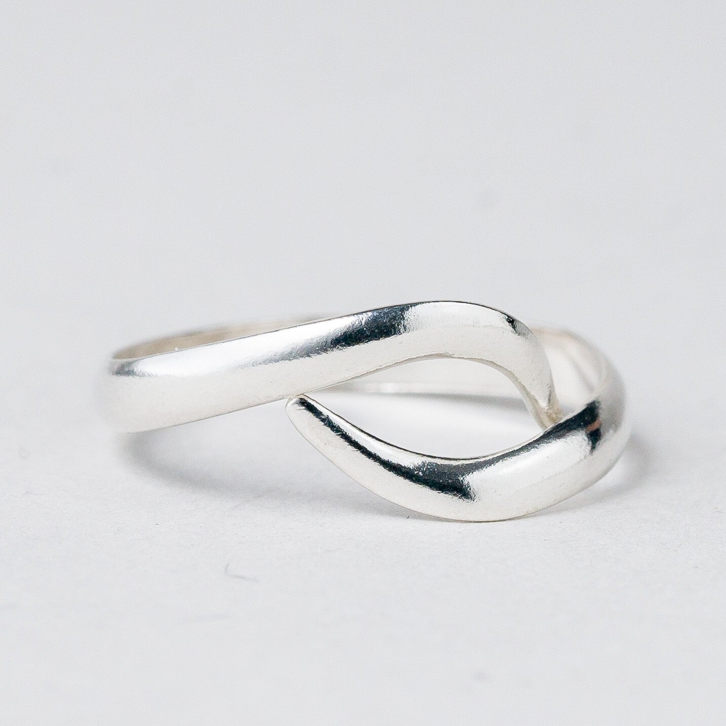 Ring Silber 925 Größe flexibel ca. 58 1,58 g5