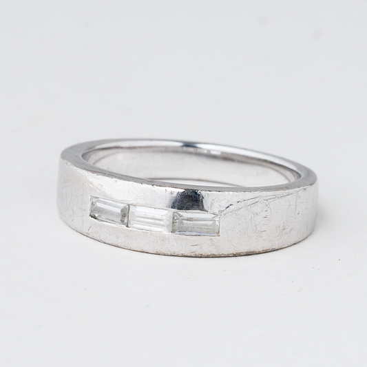 Ring Steinbesatz 4,84 g 925er Silber Größe 56 (17,8 mm Ø)0