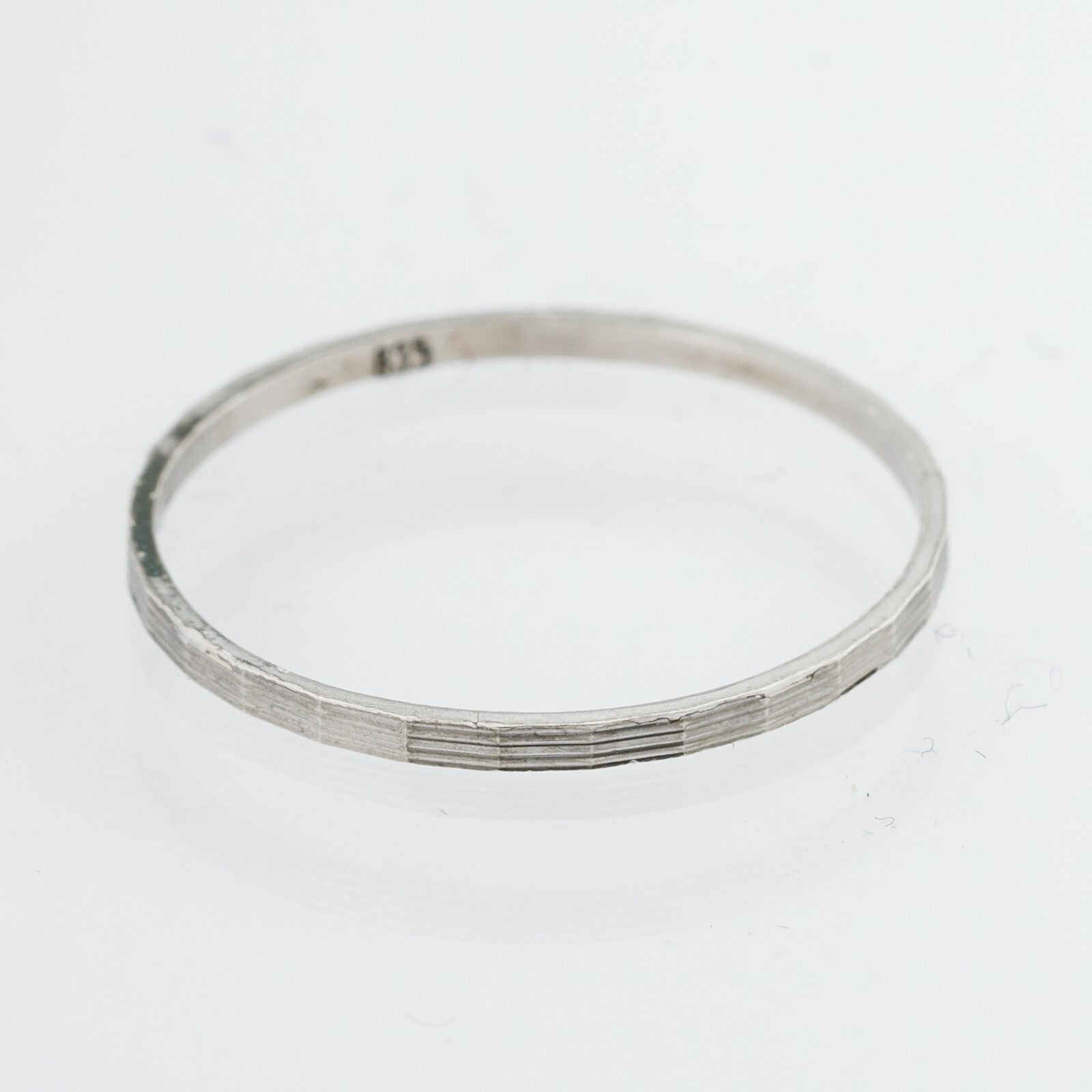 Silberring  835er Silber 0,47 g Größe 56 (17,8 mm Ø)1