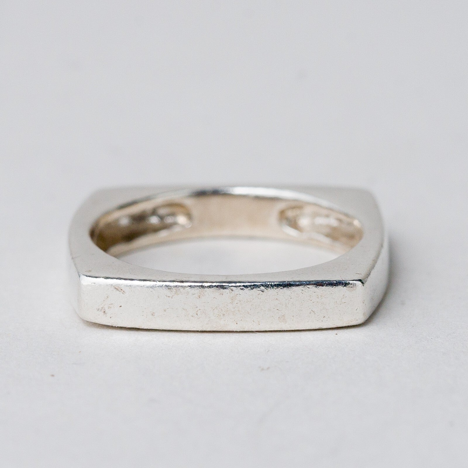 Silber Ring 925 Größe 53 (16,8 mm Ø) 4,39 g0