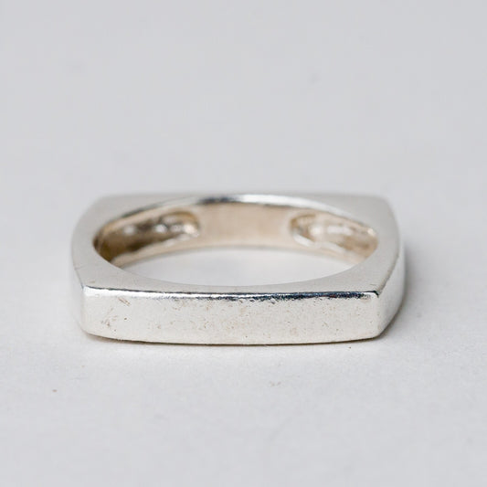 Silber Ring 925 Größe 53 (16,8 mm Ø) 4,39 g0