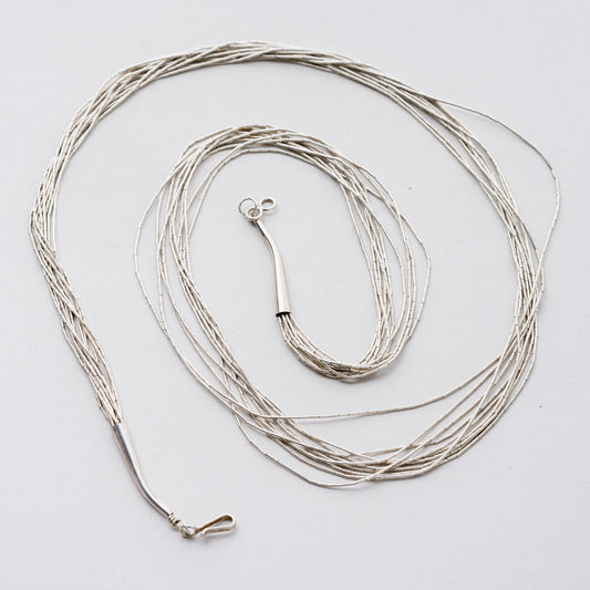 Silber Halskette 925 10 x 0,7 mm 60,5 cm 12,57 g0