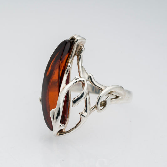 Silberring Roter Stein 925er Silber 5,01 g Größe 58 (18,4 mm Ø)0