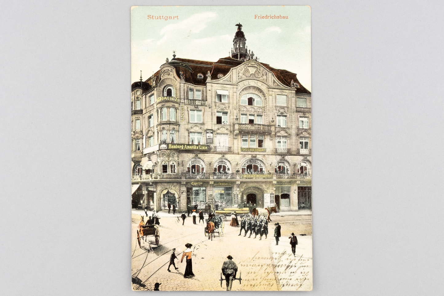 Ansichtskarte Gruss aus Stuttgart Friedrichsbau 19060