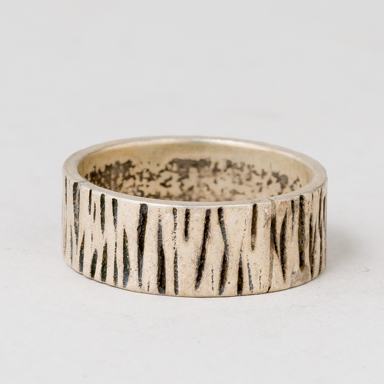 Ring 835er Silber 4,7 g Größe 55 (17,5 mm Ø)0