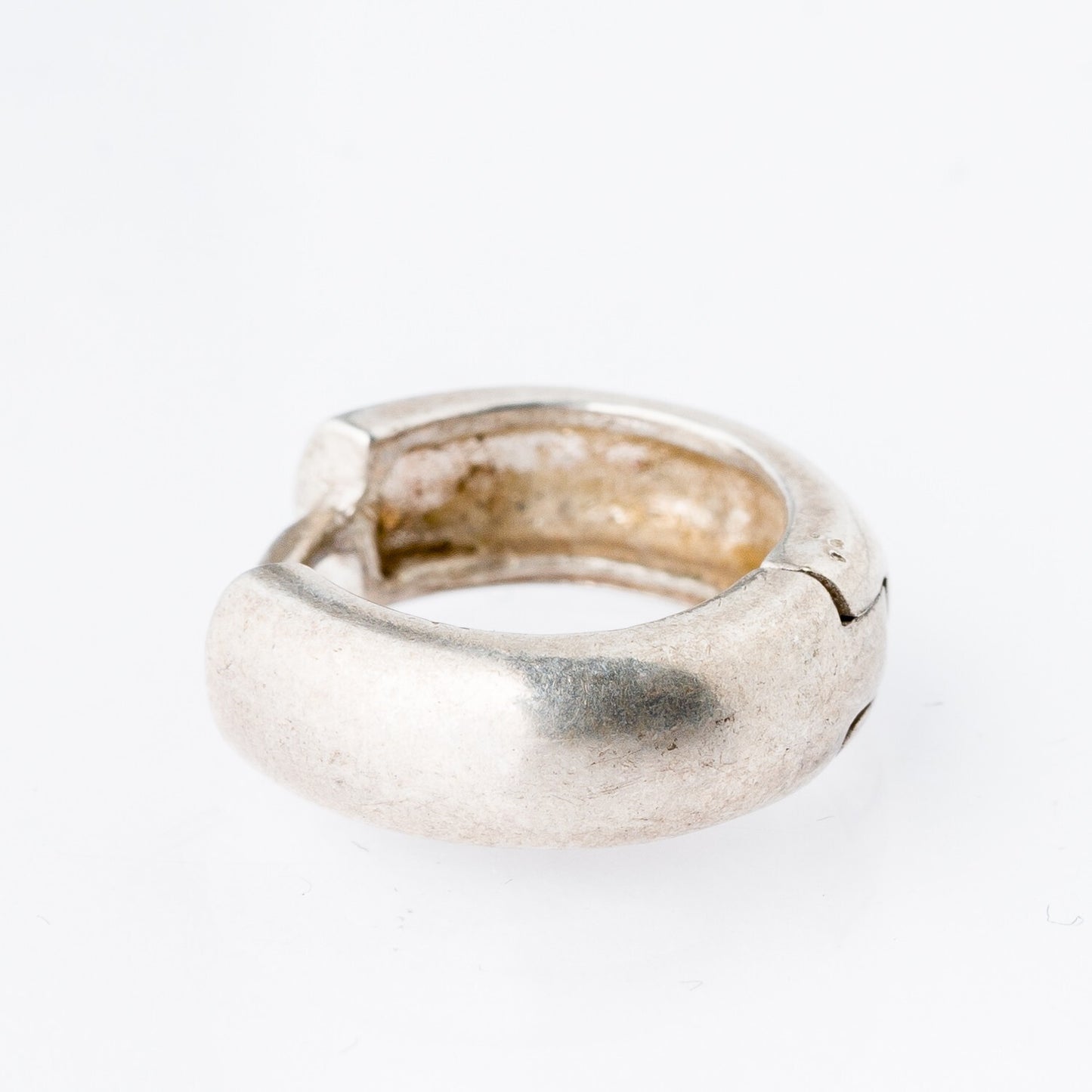 Einzelner Ohrring Huggie 925er Silber 3,7 g0