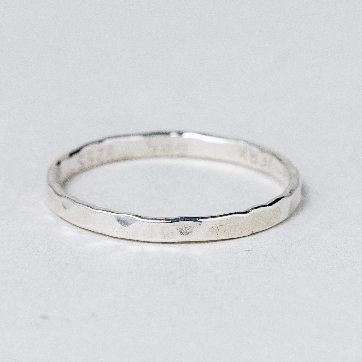 Silber Ring 925 Größe 54 (17,2 mm Ø) 0,97 g4
