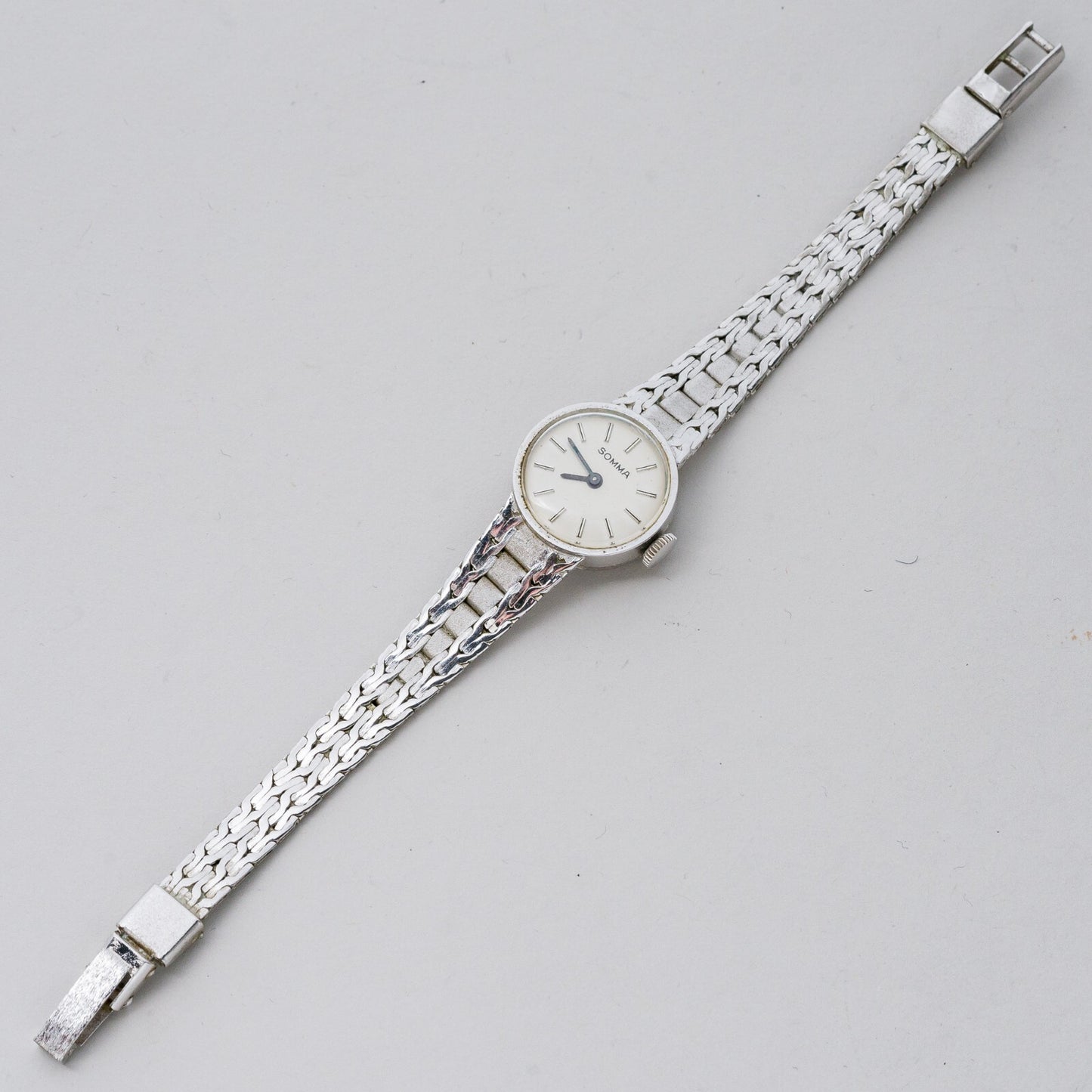 Somma Silber Armbanduhr 16-16,5 cm 835 21,65 g1