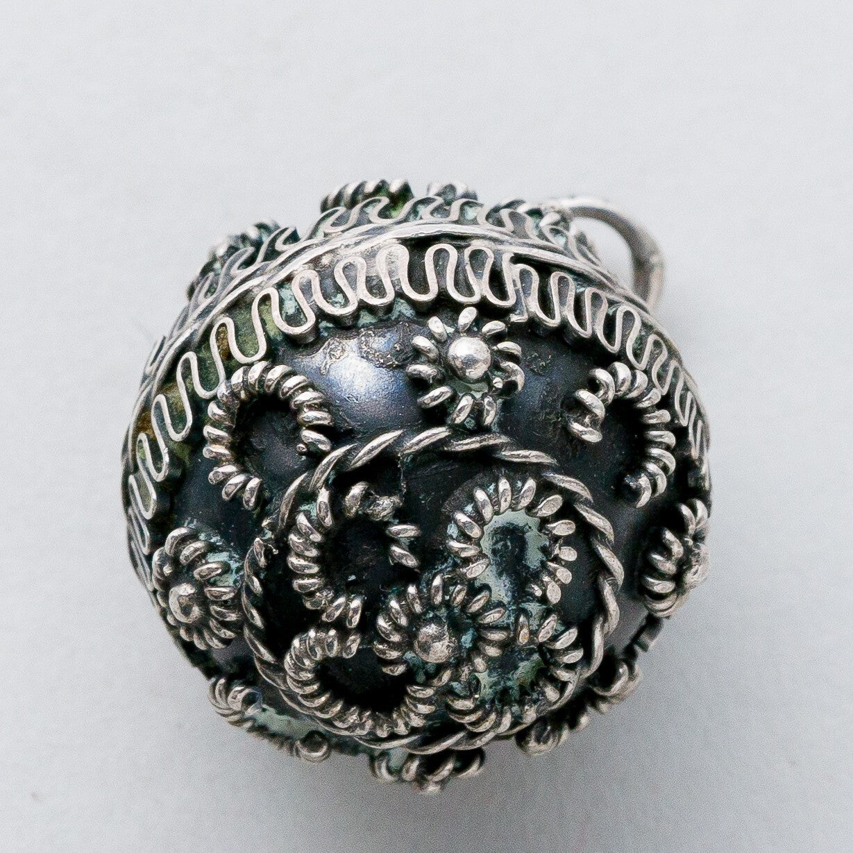 Silber Anhänger Kettenanhänger 925 Kugel 17,08 g7