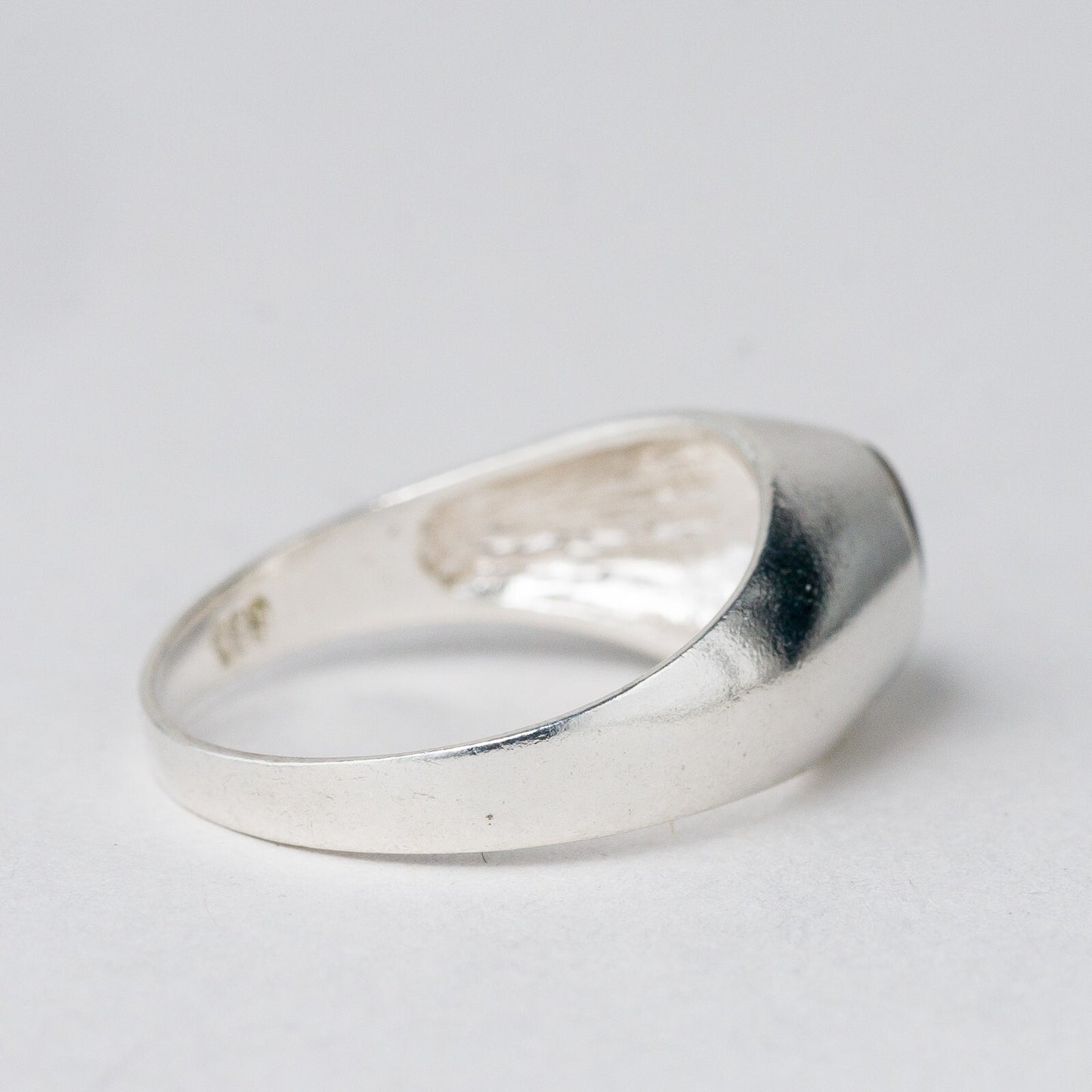 Silber Ring 835 Größe 56 (17,8 mm Ø) 2,63 g4