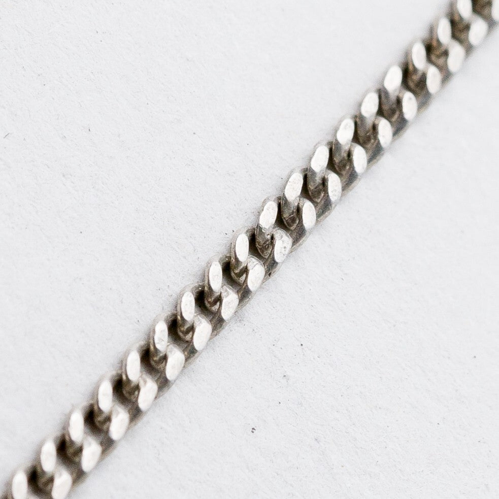 Silber Halskette 925 Panzerkette 2 mm 44 cm 4,94 g0