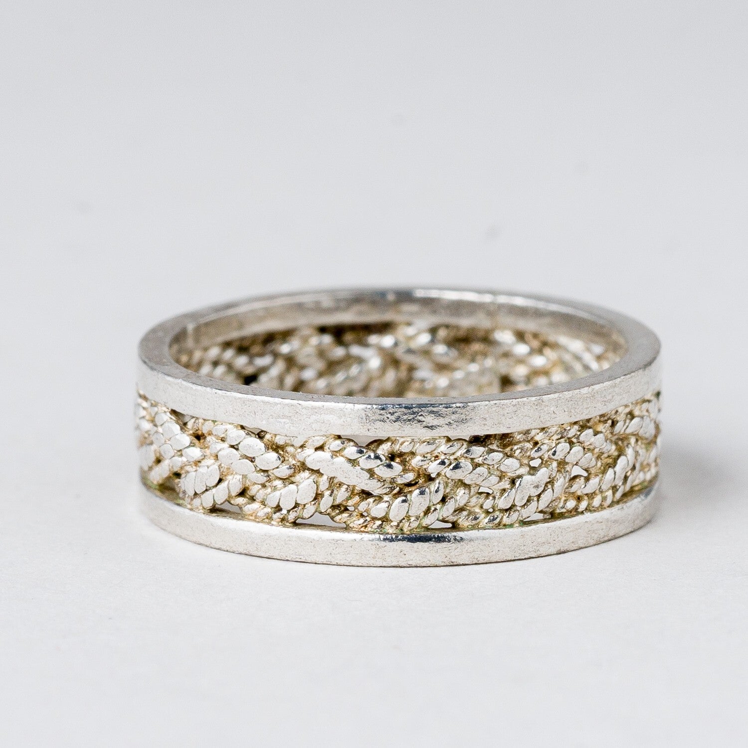 Silber Ring 925 Größe 47 (15,0 mm Ø) 2,32 g1