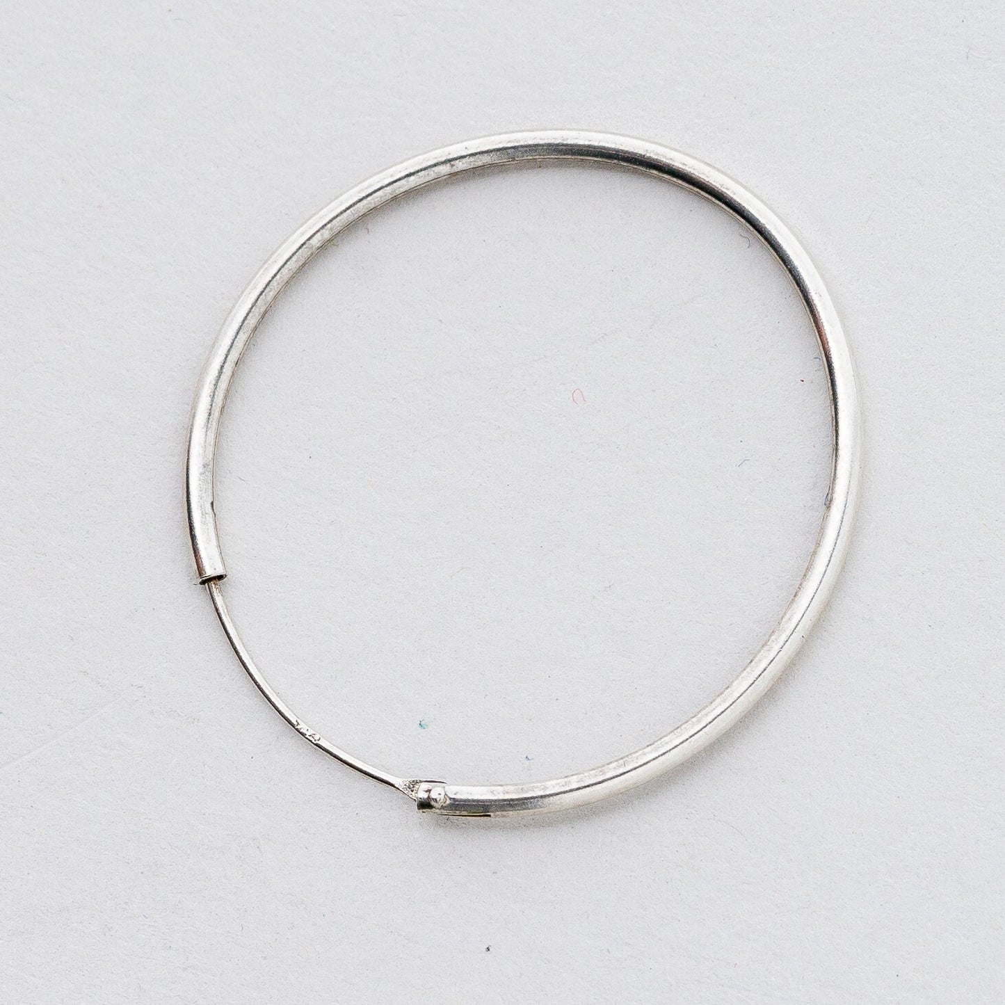 Einzelner Ohrring Creole Silber 0,81 g2