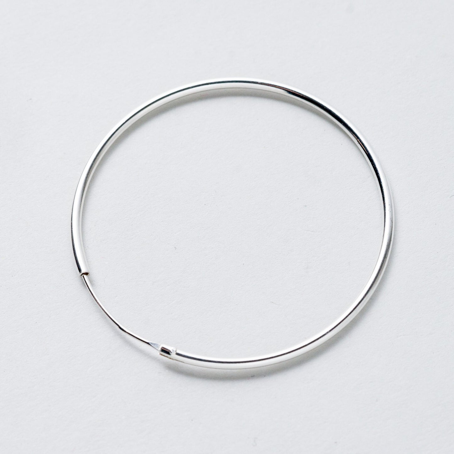 Einzelner Ohrring Creole Silber 925 1,15 g2