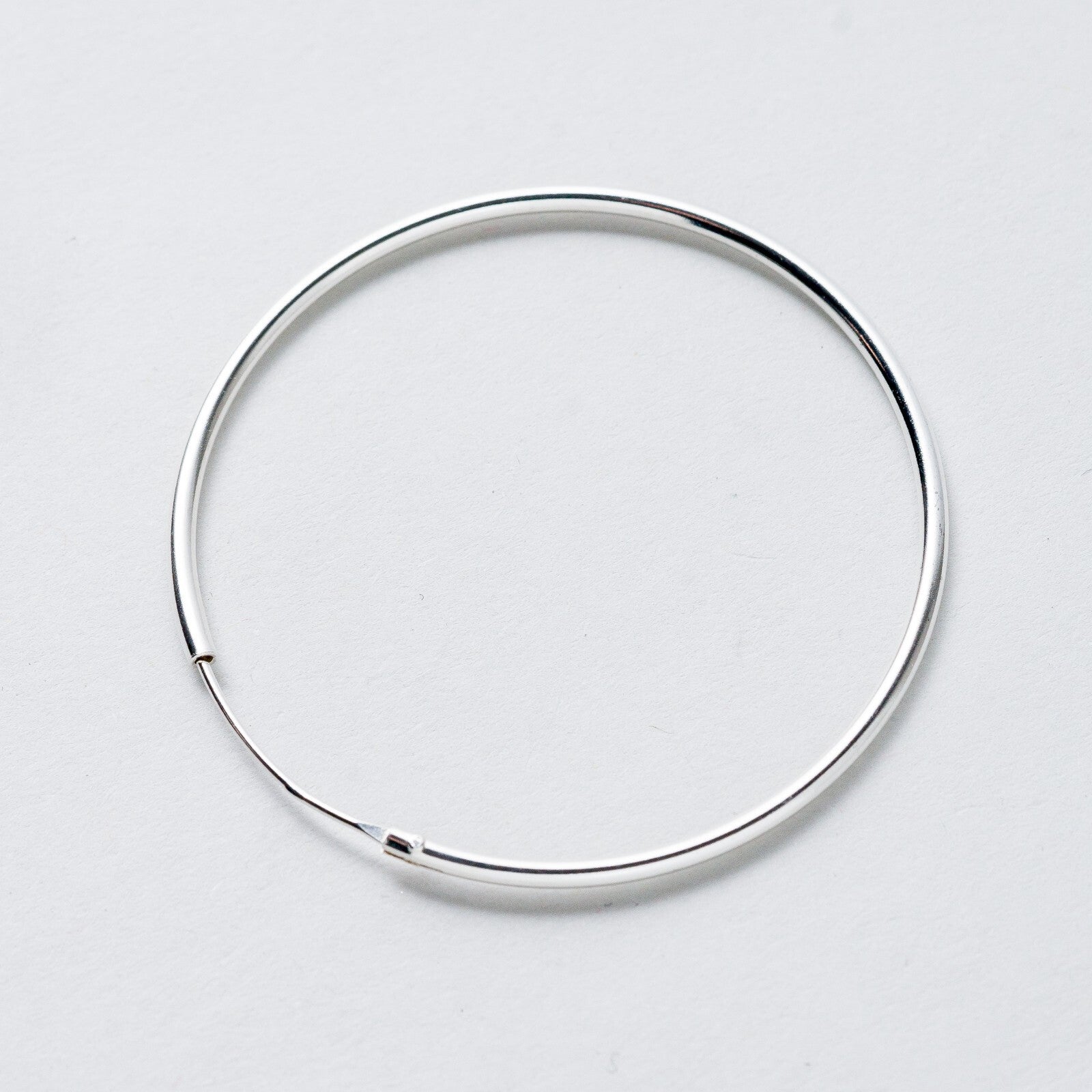 Einzelner Ohrring Creole Silber 925 1,15 g2