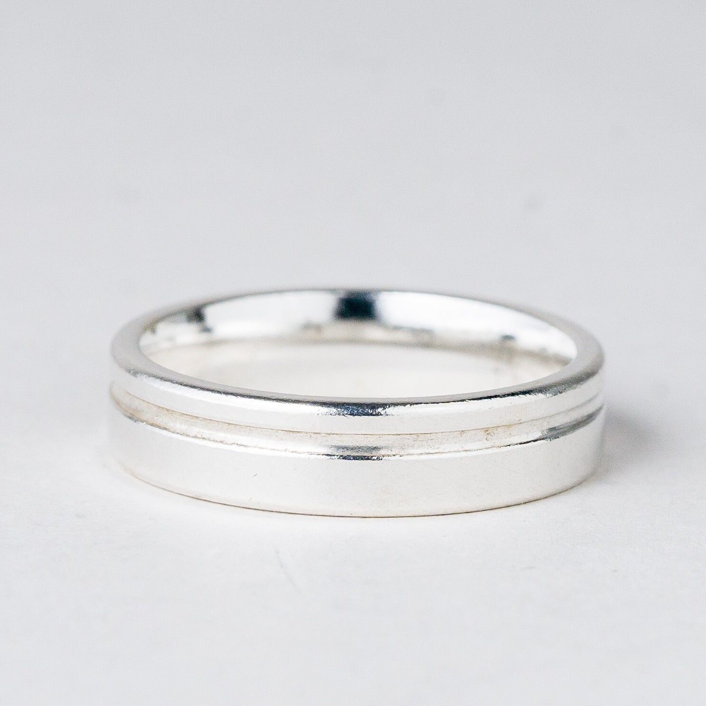 Silber Ring 925 Größe 56 (17,8 mm Ø) 4,71 g4