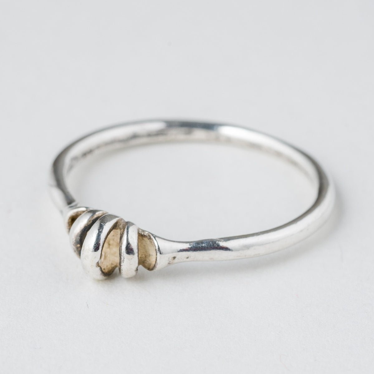 Silberring  835er Silber 1,33 g Größe 55 (17,5 mm Ø)0