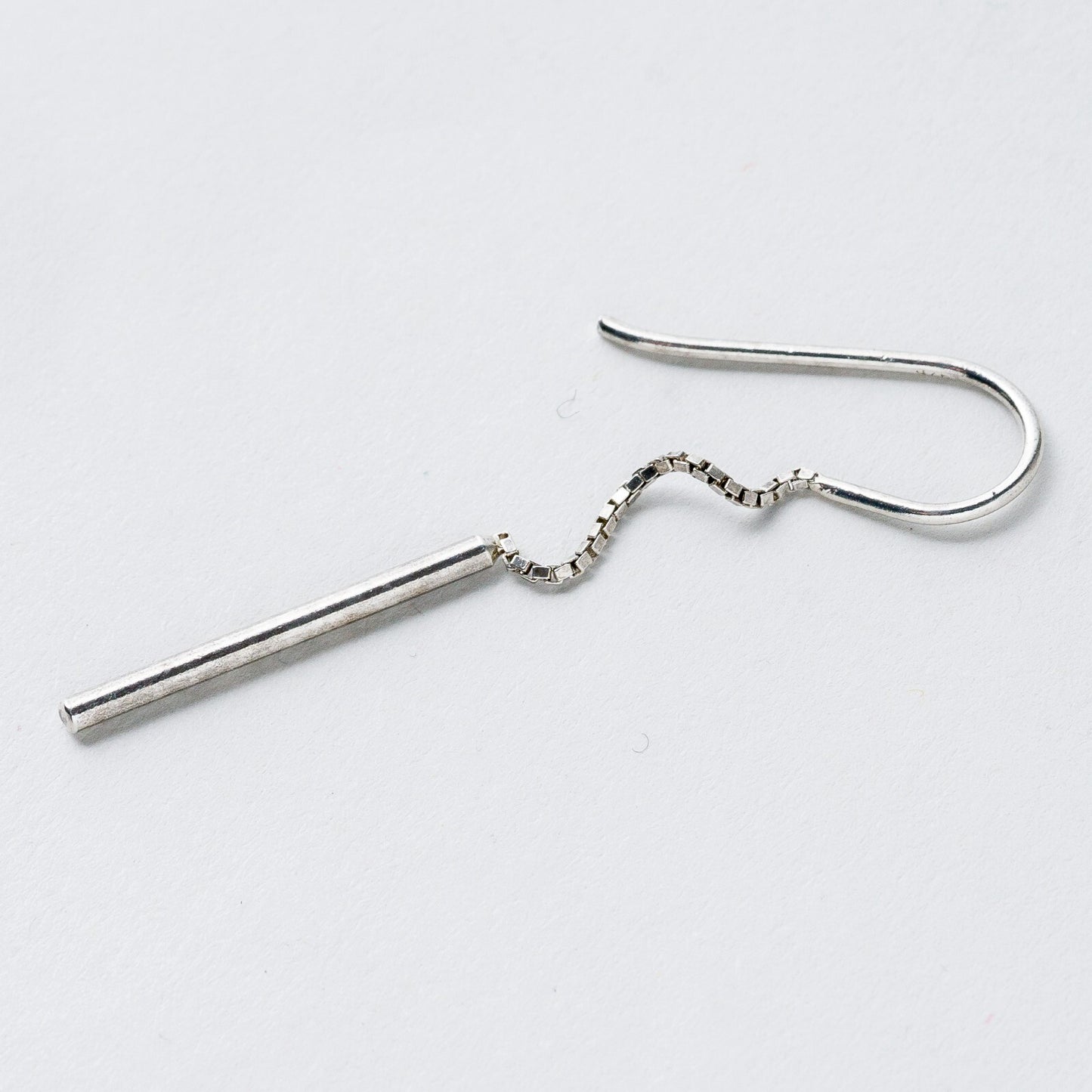 Einzelner Ohrring Hängeohrring Silber 0,73 g1