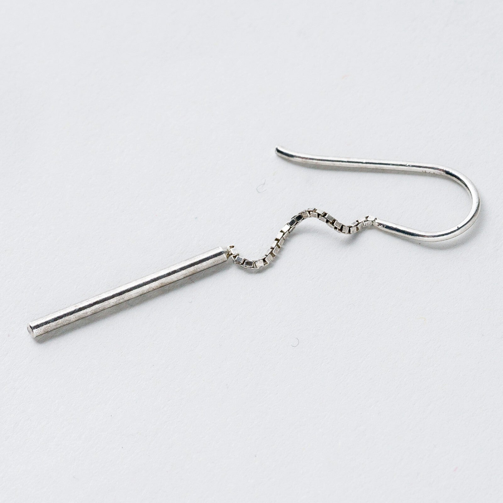 Einzelner Ohrring Hängeohrring Silber 0,73 g1